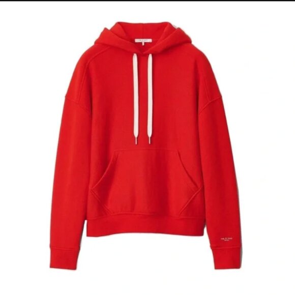 RAG & BONE City Hoodie Sweatshirt \\ Size XS // Battle Red - Picture 3 of 12